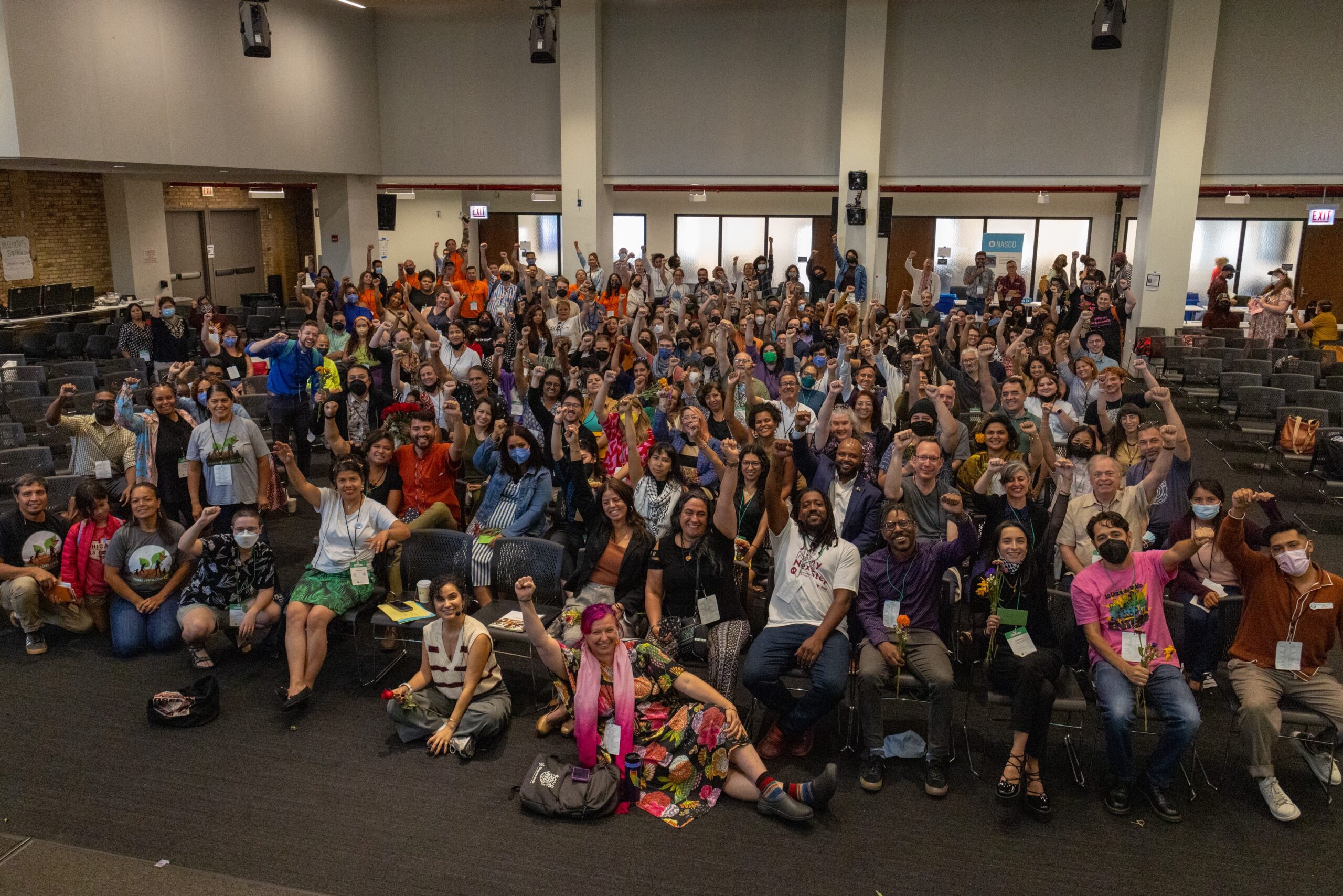 Group photo of participants of 2024 Worker Co-op Conference