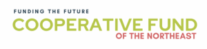 logo of cooperative fund of the northeast, with text that says "funding the future."
